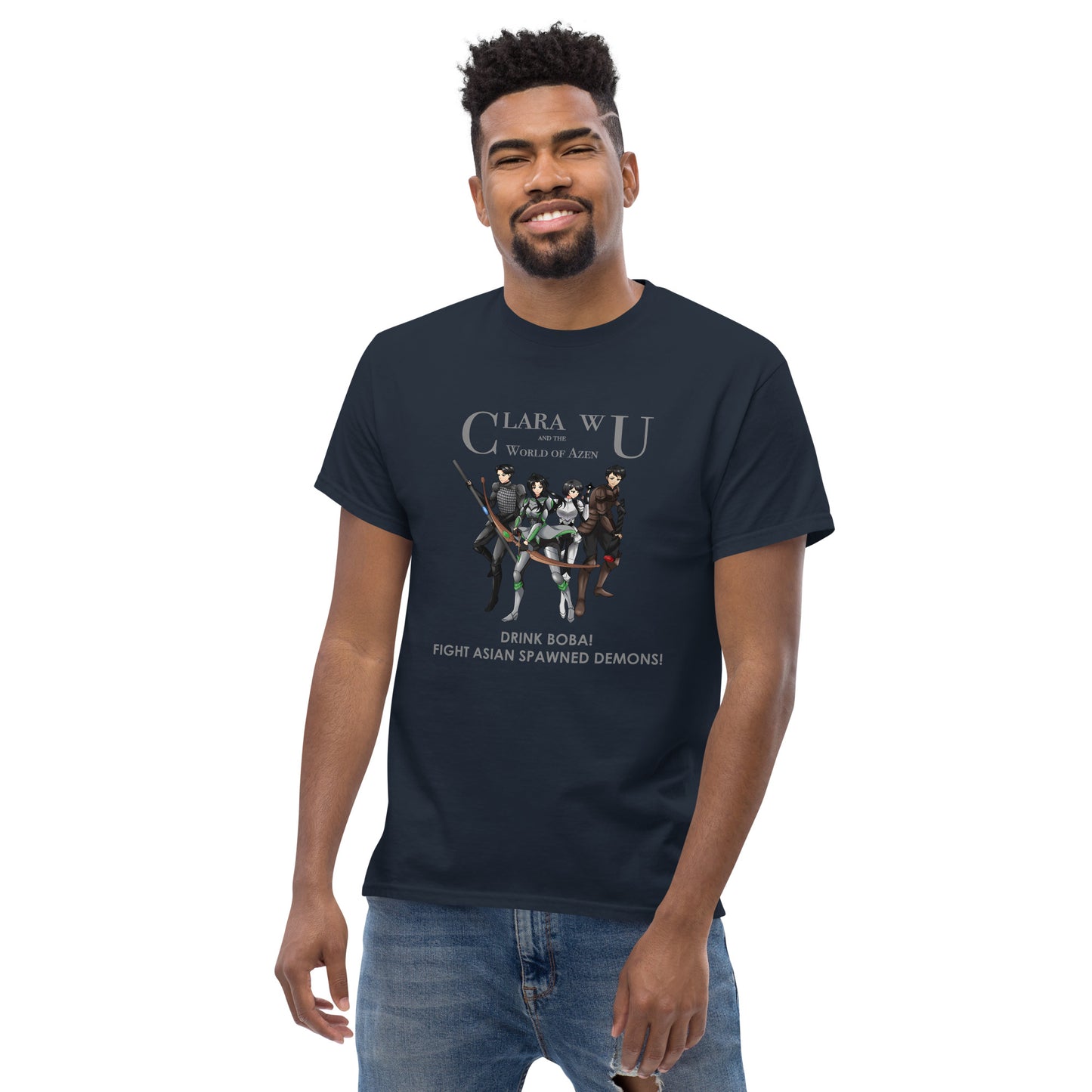 AzenWarriorsArmor Boba Gray – M Classic T – (197)