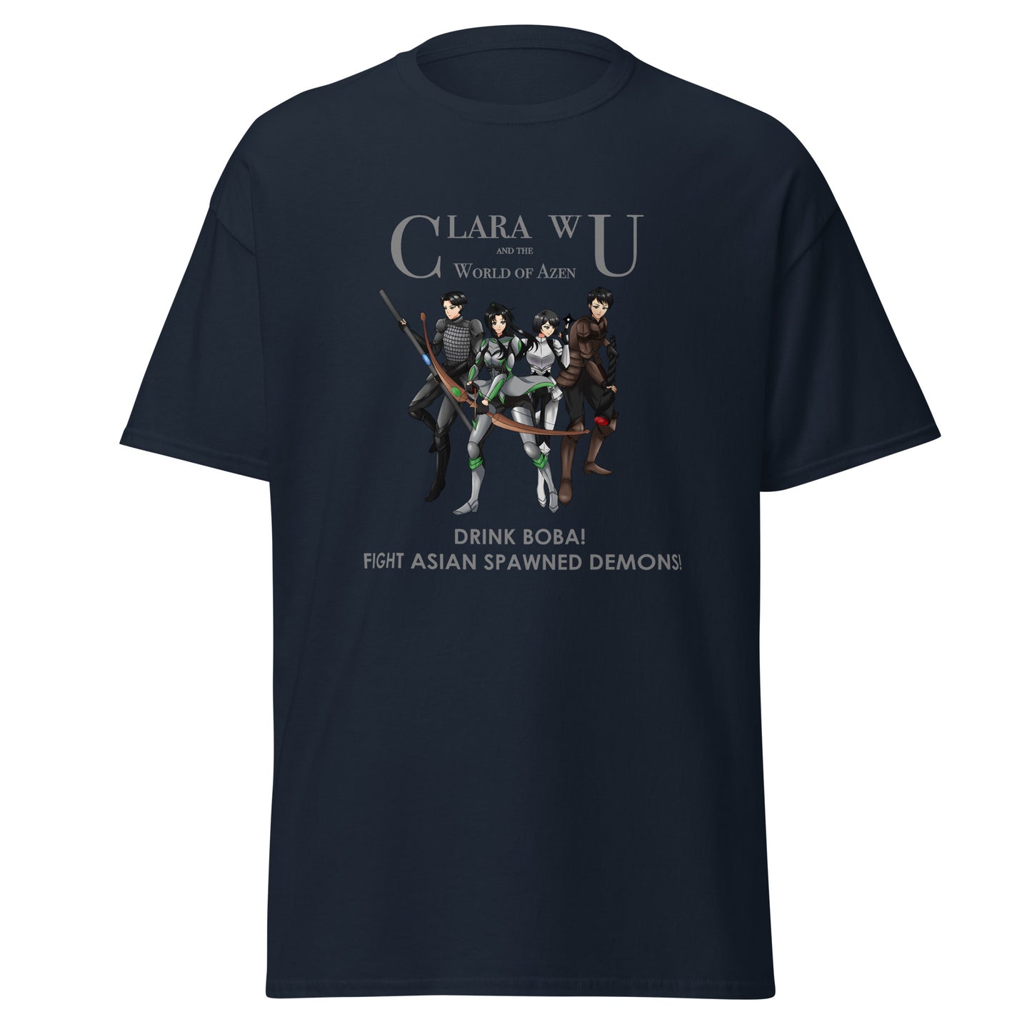 AzenWarriorsArmor Boba Gray – M Classic T – (197)