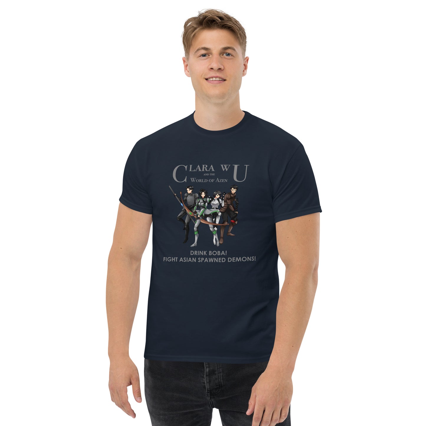 AzenWarriorsArmor Boba Gray – M Classic T – (197)