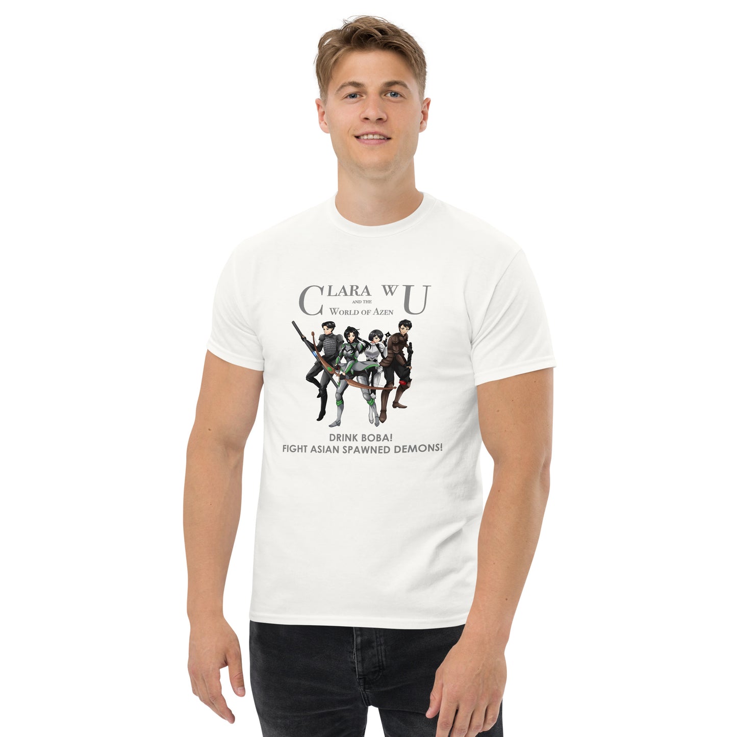 AzenWarriorsArmor Boba Gray – M Classic T – (197)