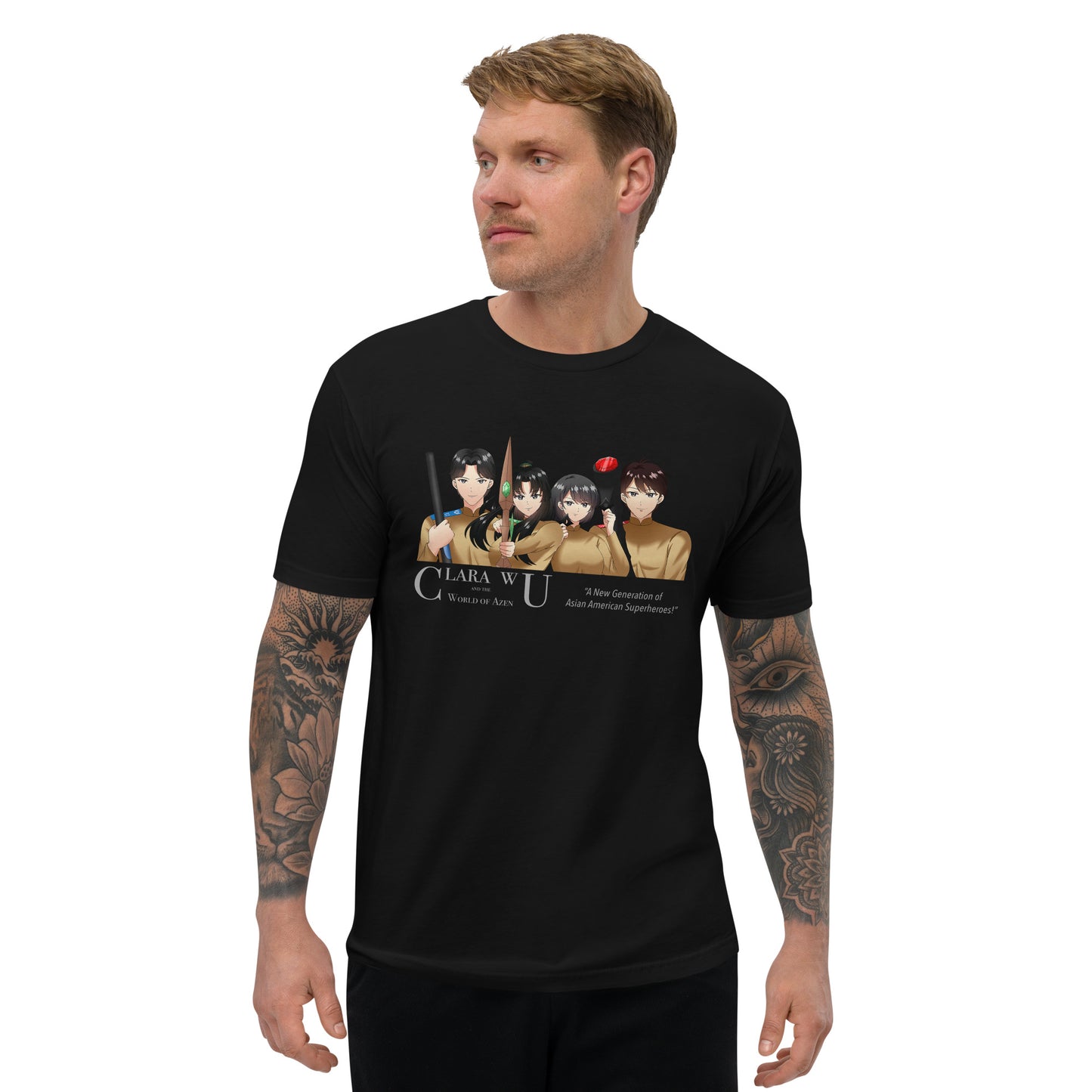 AzenWarriorsTrainingRow ANG Gray – M Fitted T – (145)