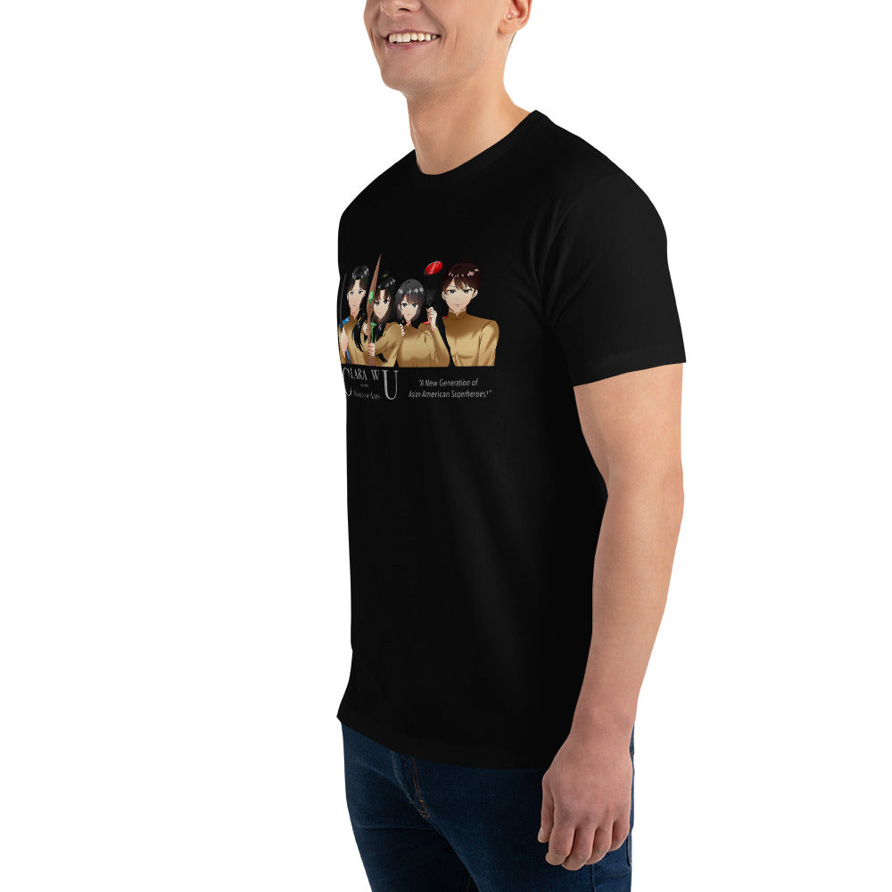 AzenWarriorsTrainingRow ANG Gray – M Fitted T – (145)