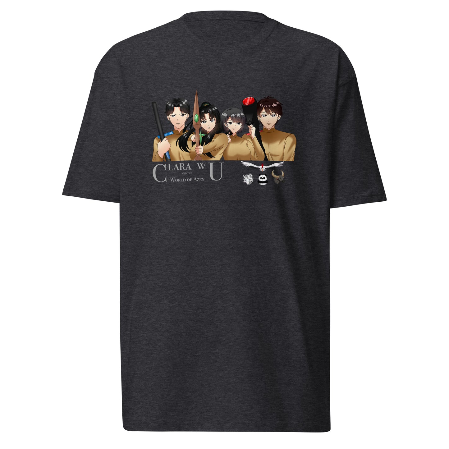 AzenWarriorsTrainingRow Guardians Gray – M Heavy T – (155)