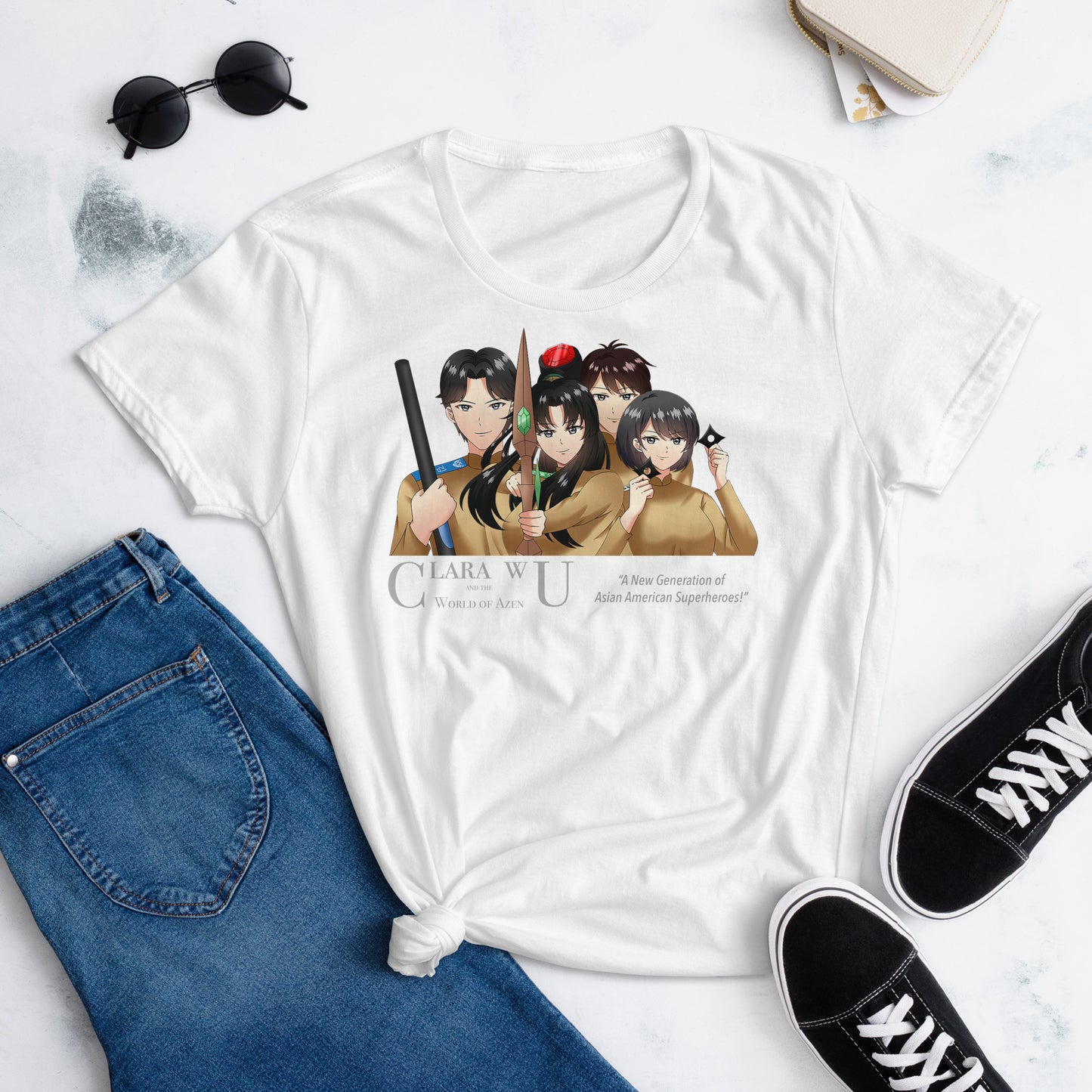 AzenWarriorsTrainingGroup ANG Gray – W FashFit T – (184)