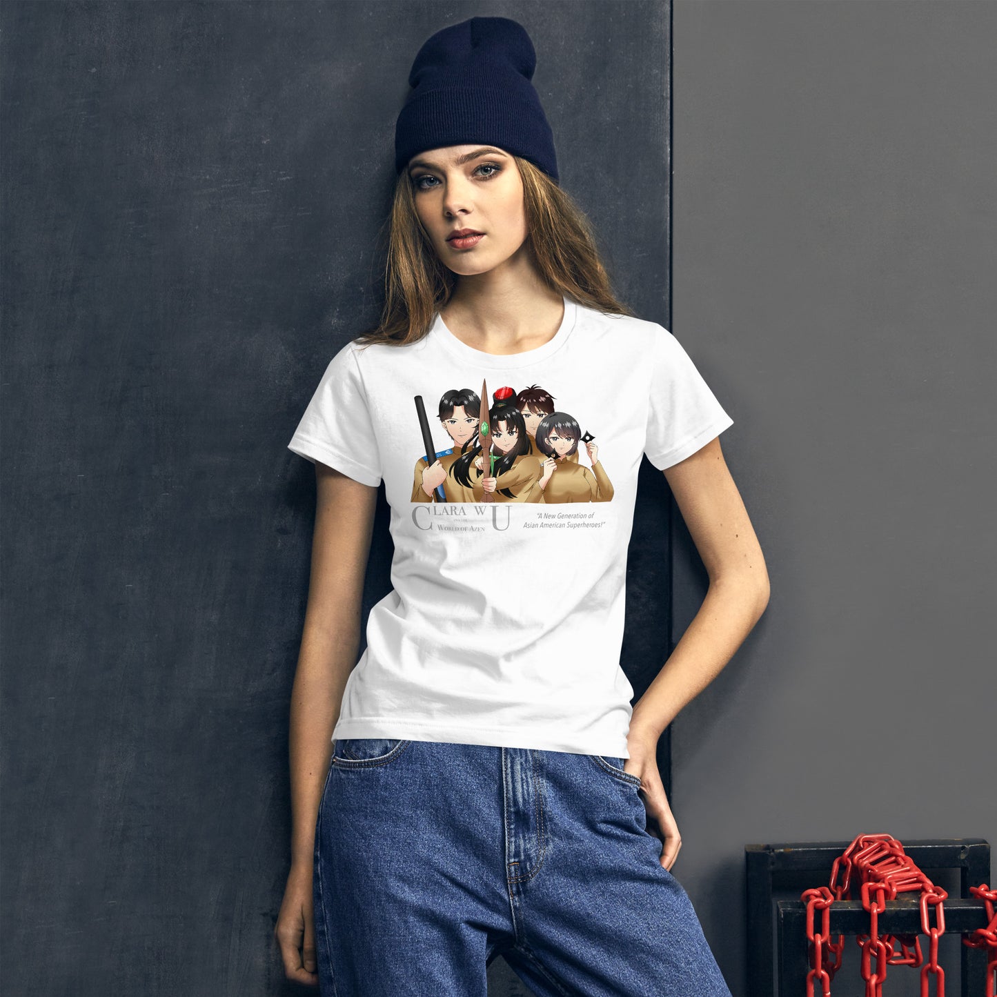 AzenWarriorsTrainingGroup ANG Gray – W FashFit T – (184)