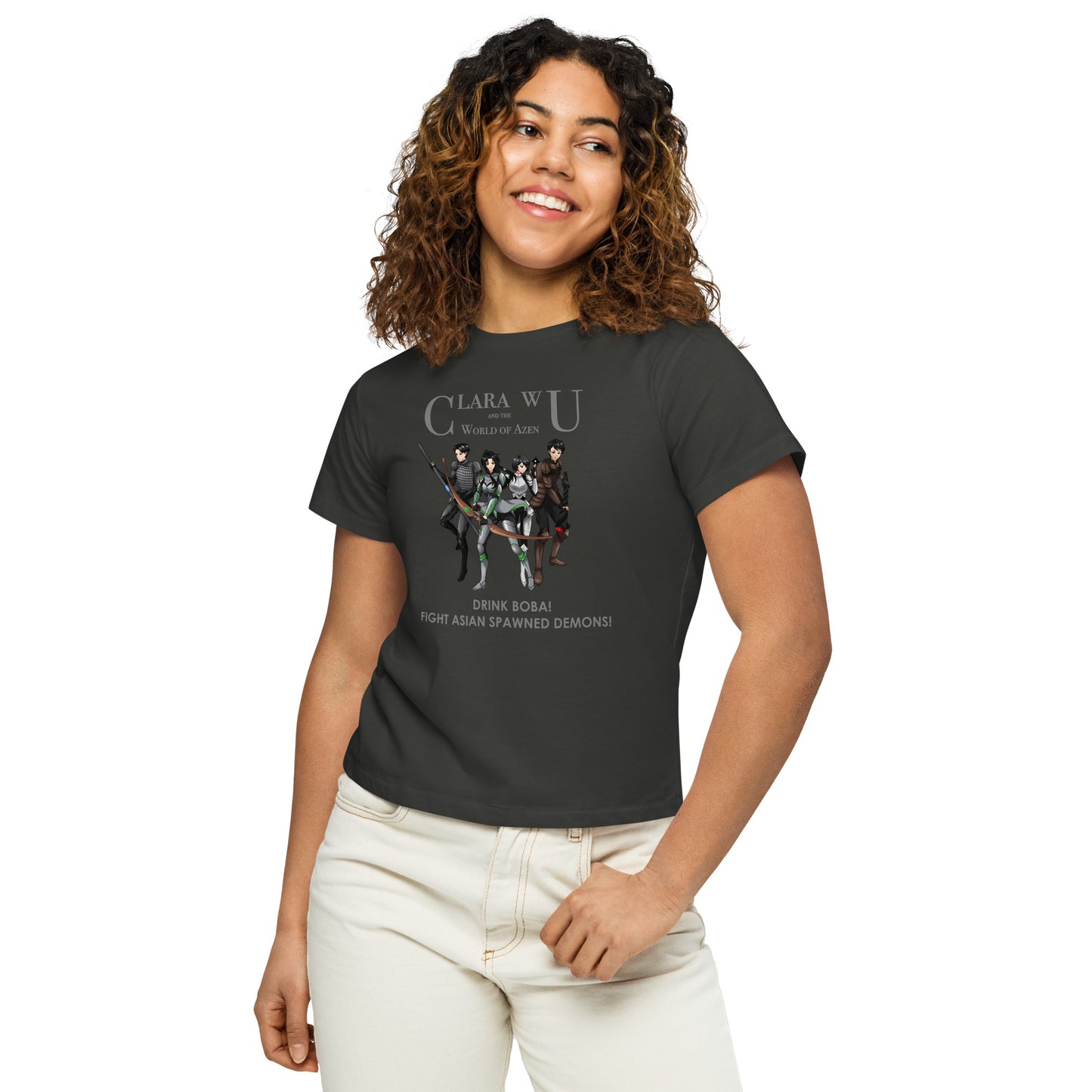 AzenWarriorsArmor Boba Gray – W HiWaist T – (202)