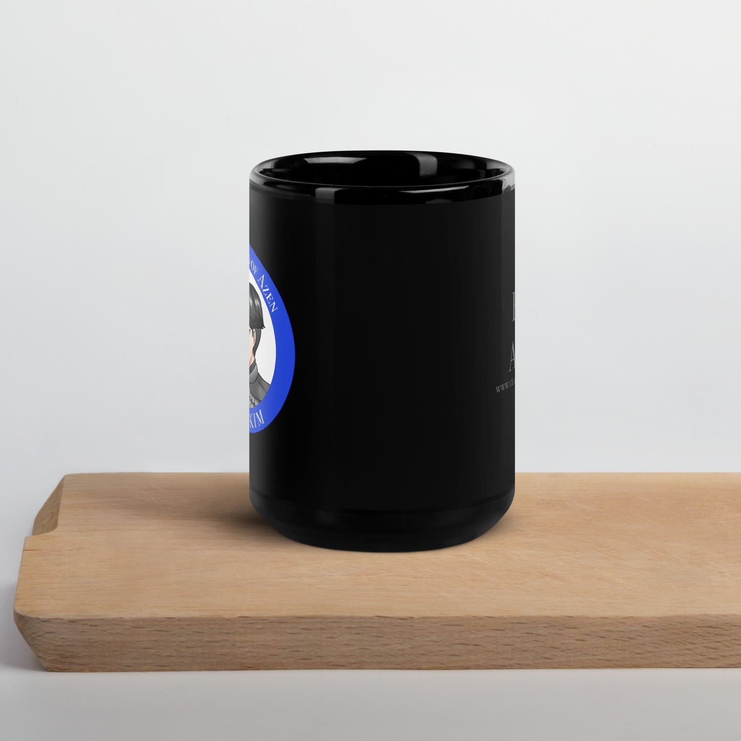 Mug Glossy Blk 15oz Sung (037)