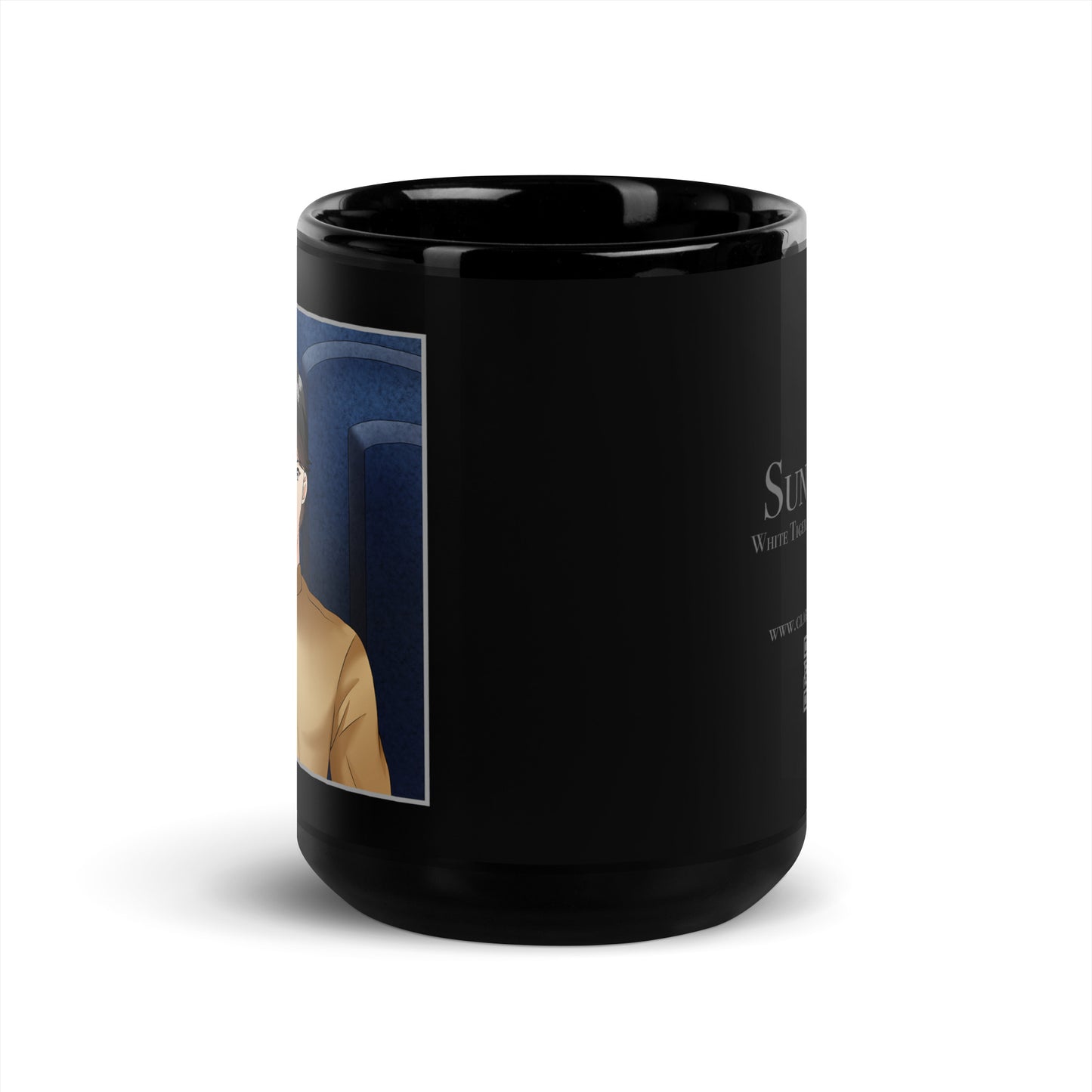Mug Glossy Blk 15oz Train Weapons Sung (127)