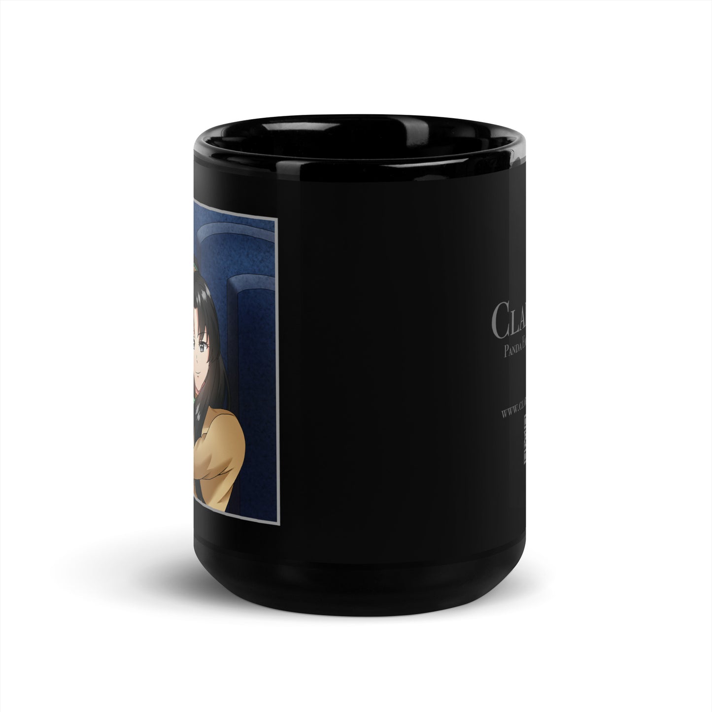 Mug Glossy Blk 15oz Train Weapons Clara (126)