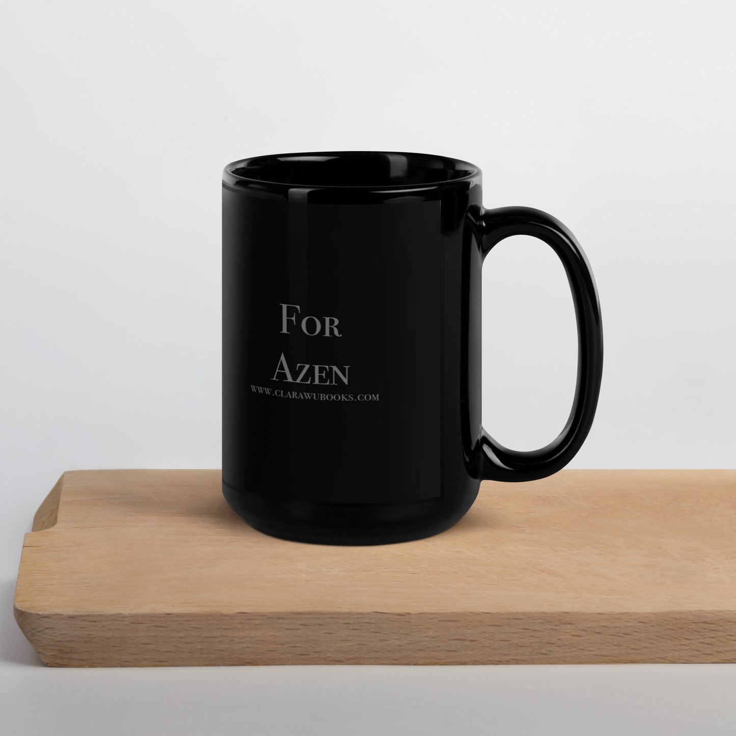 Mug Glossy Blk 15oz Clara (036)
