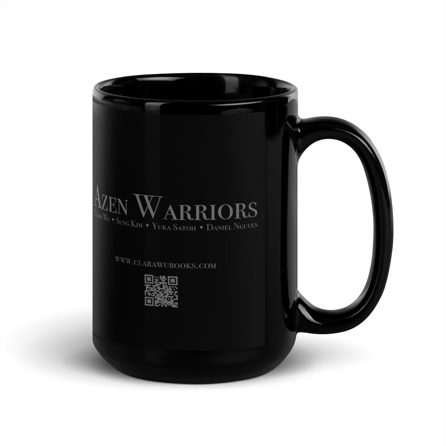 Mug Glossy Blk 15oz Train Weapons Cast (125)