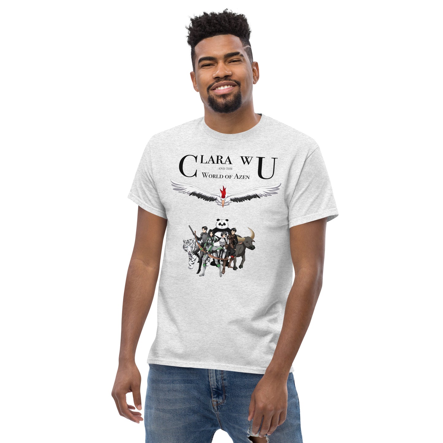 Azen Cast Top – M Classic T – Wht+Multi (063)