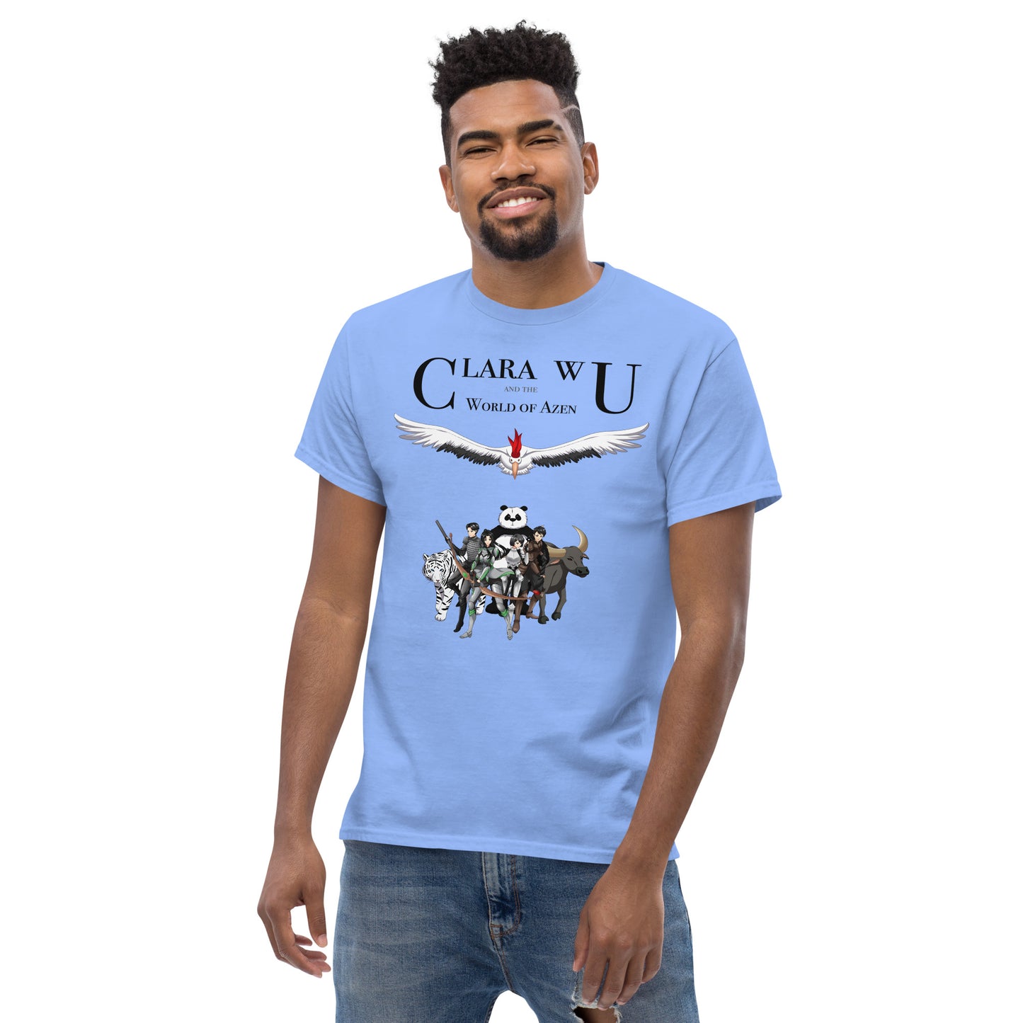 Azen Cast Top – M Classic T – Wht+Multi (063)