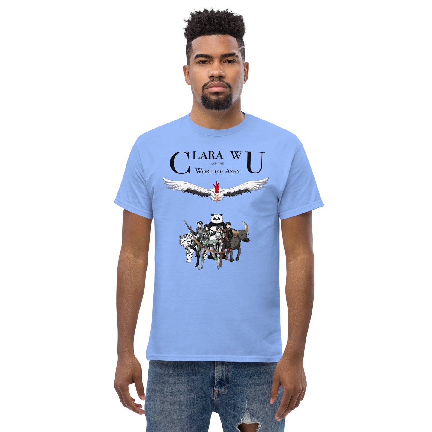 Azen Cast Top – M Classic T – Wht+Multi (063)