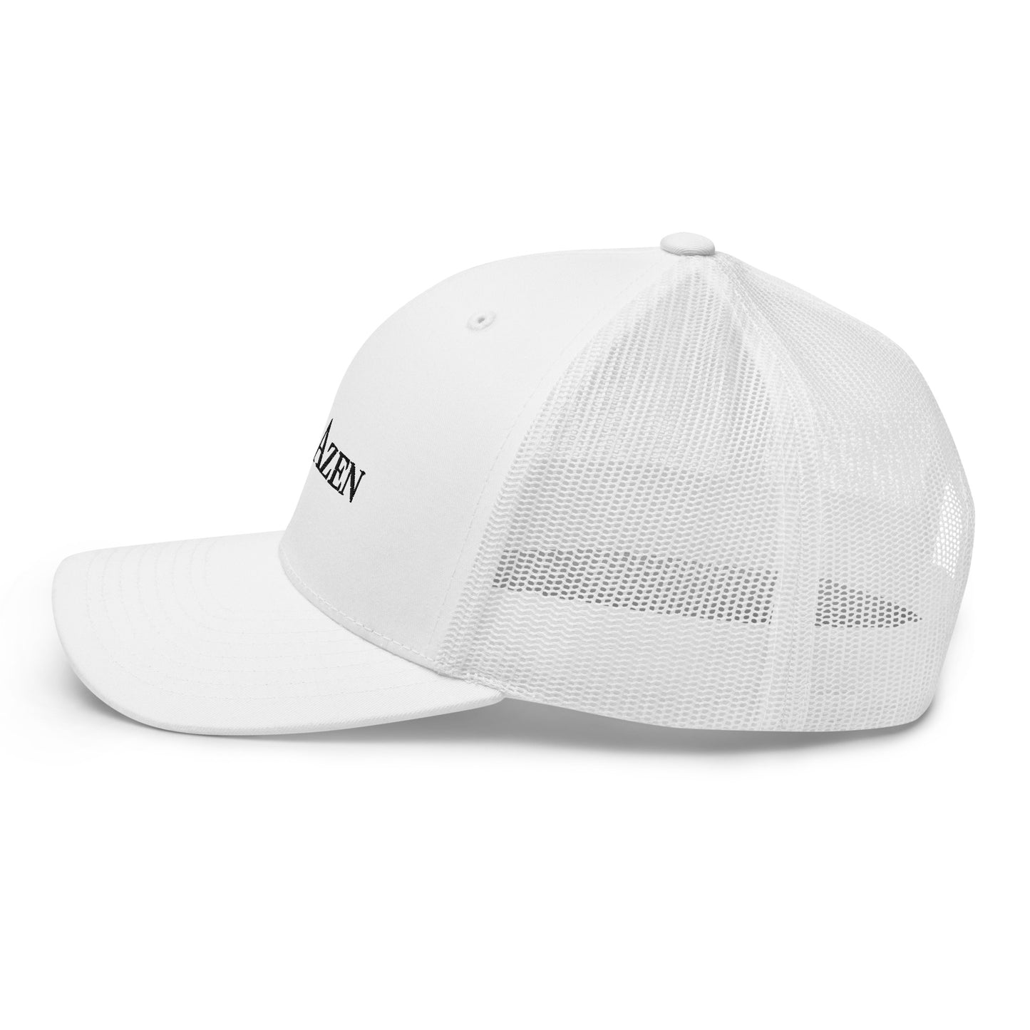 For Azen – Retro Trucker Wht-Blk – (085)