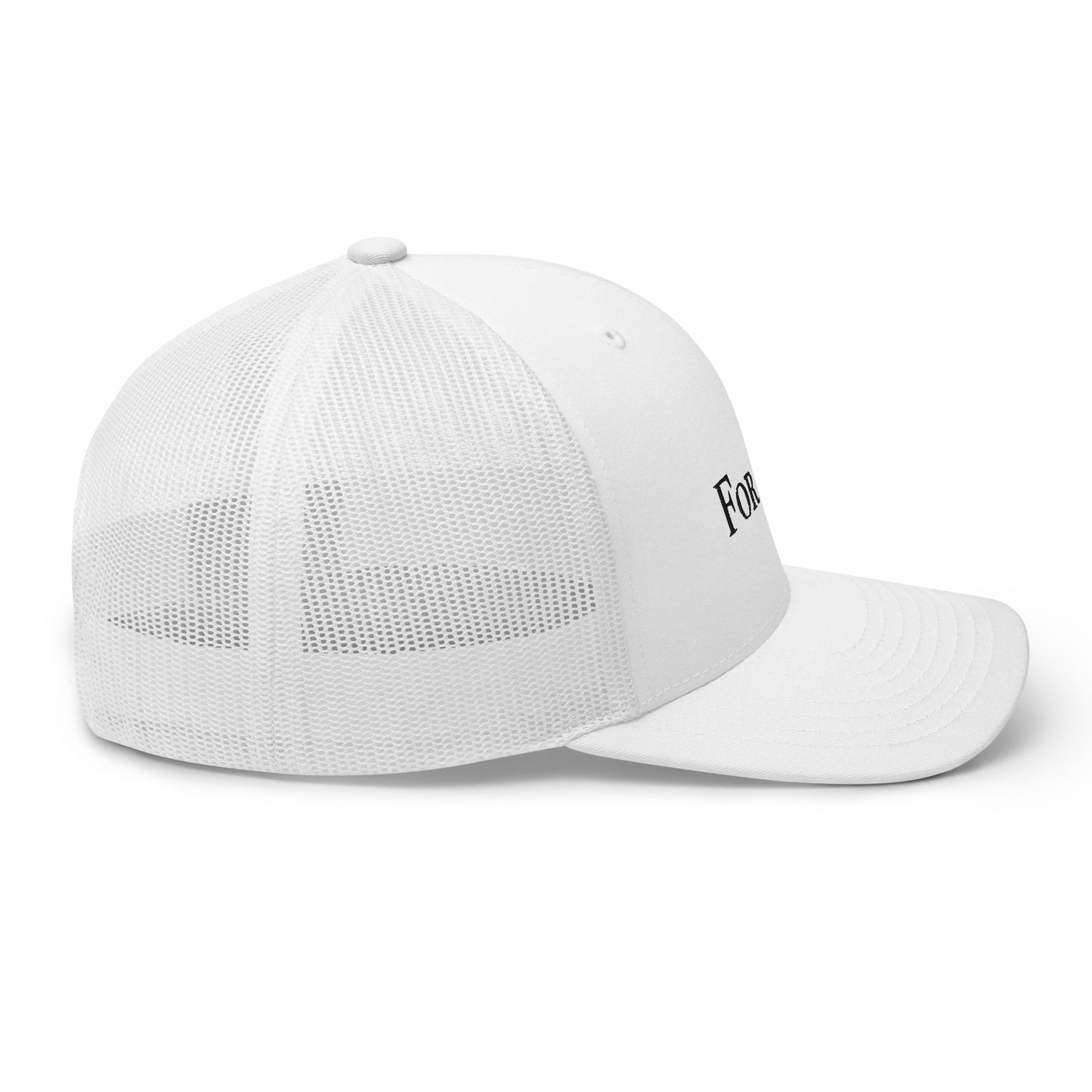 For Azen – Retro Trucker Wht-Blk – (085)