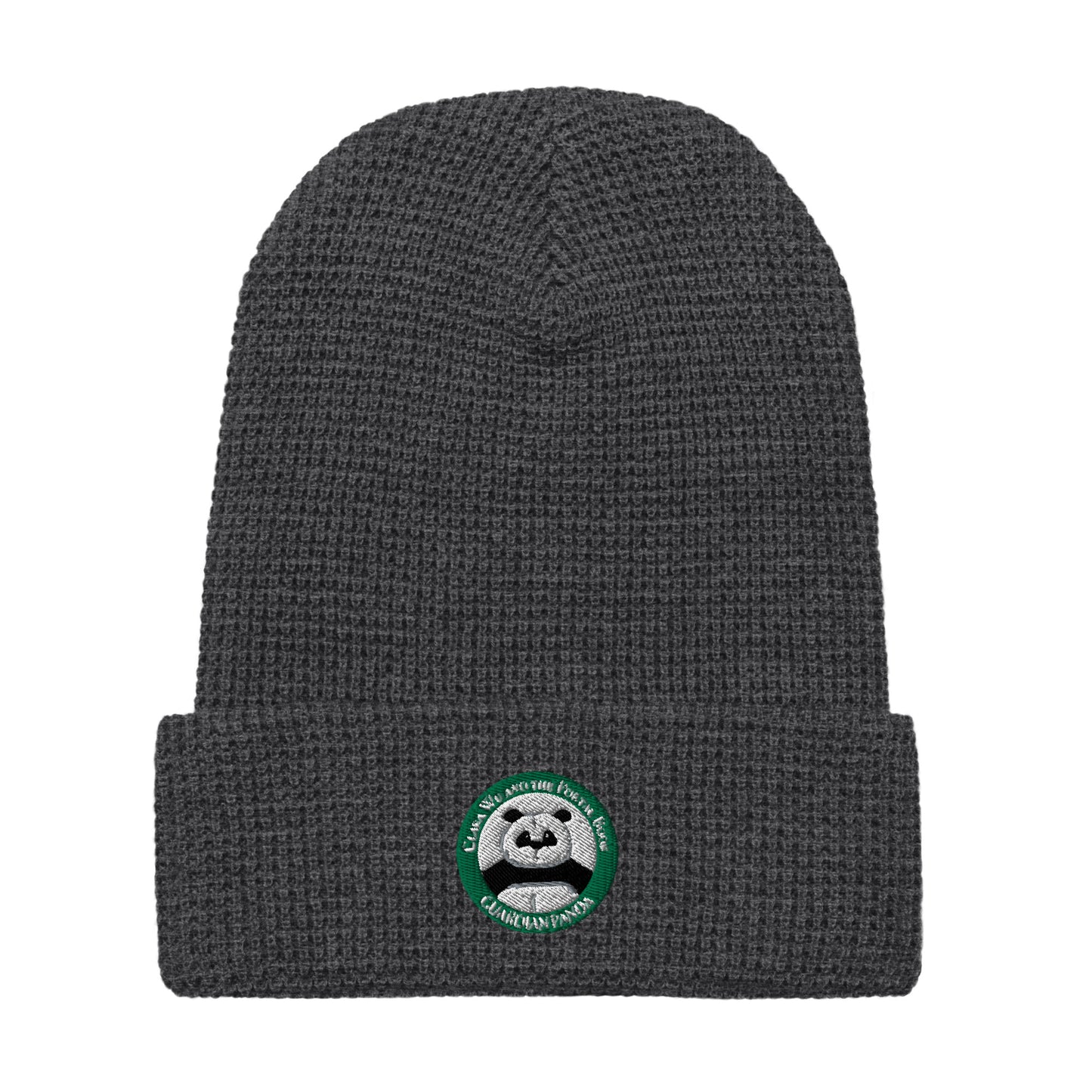 Guardian Panda - Waffle Beanie Blk – (100)