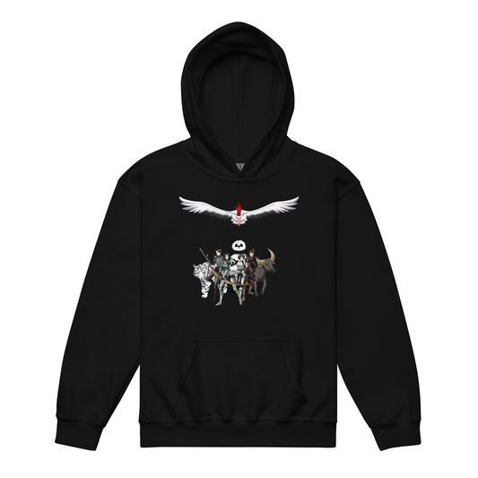 Azen Warriors Action – Y HvyBlend Hoodie – (216)