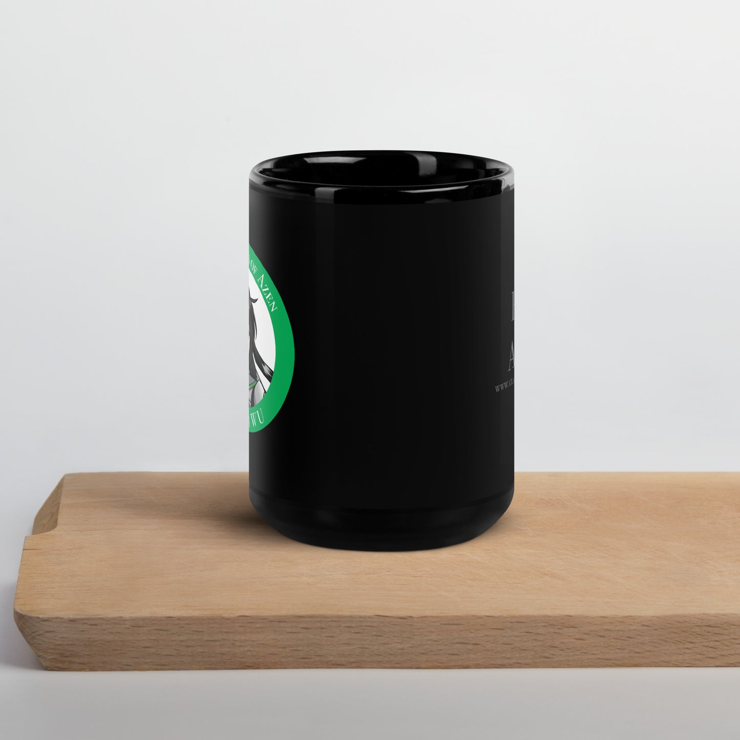 Mug Glossy Blk 15oz Clara (036)