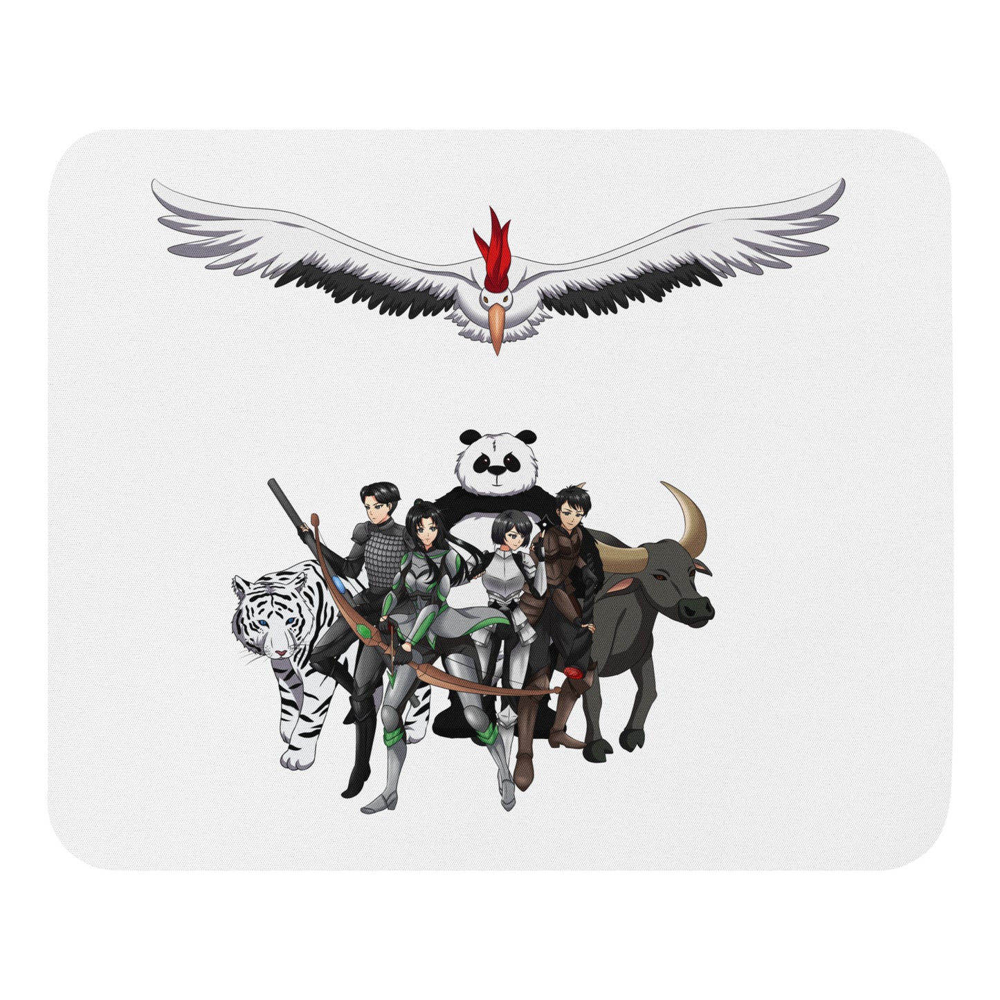 Azen Cast – Mousepad Wht – (097)