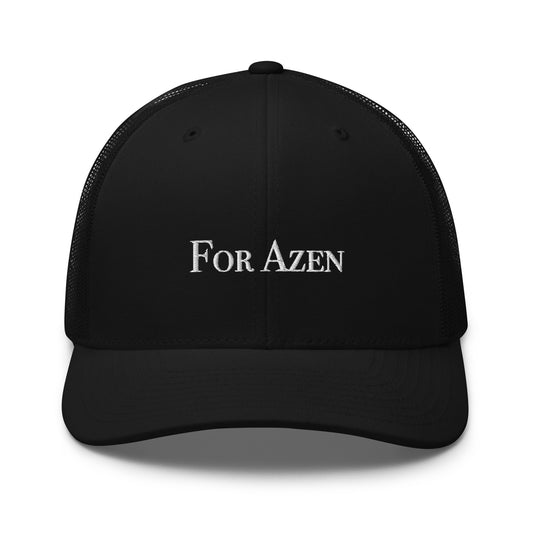 For Azen – Retro Trucker Blk-Wht – (084)