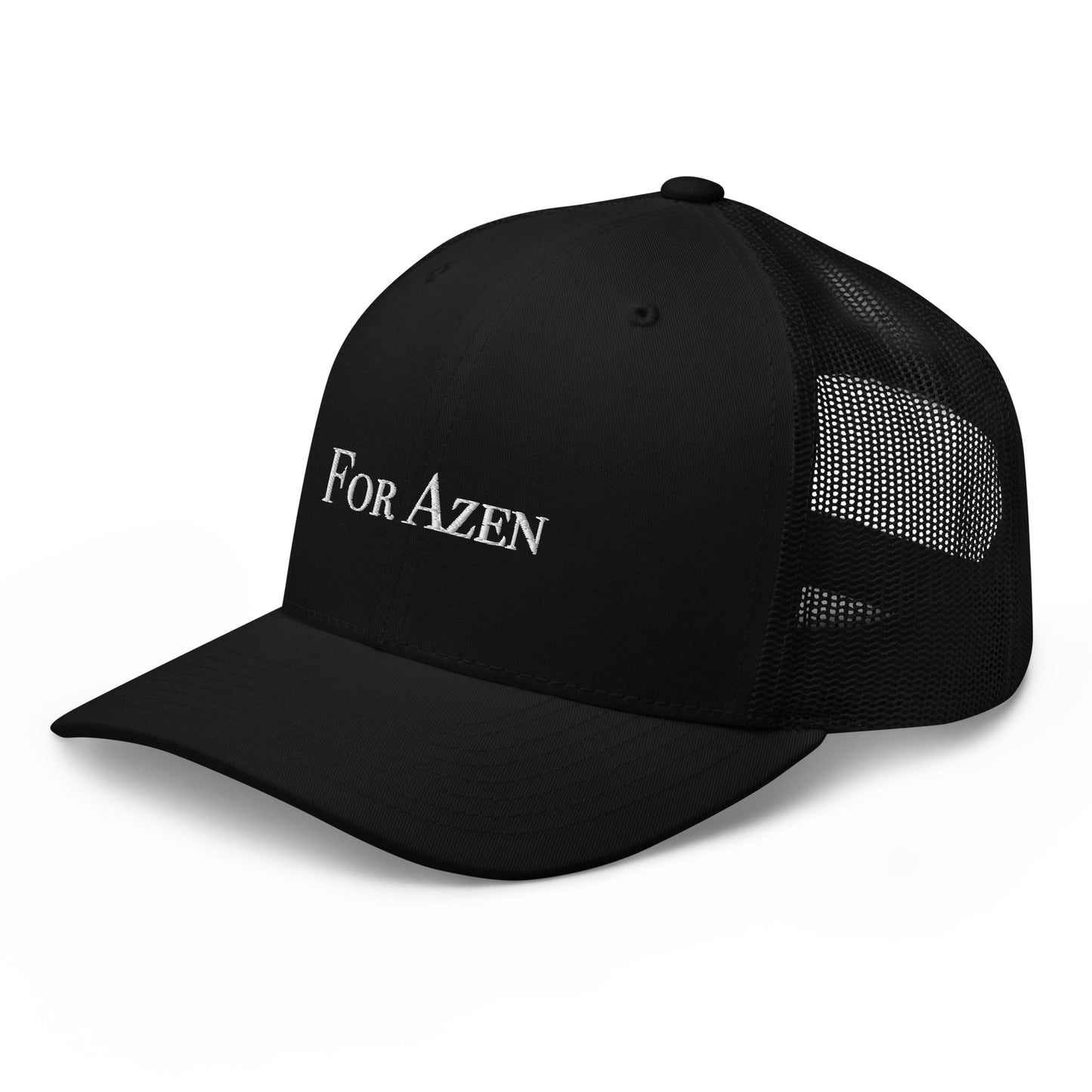 For Azen – Retro Trucker Blk-Wht – (084)