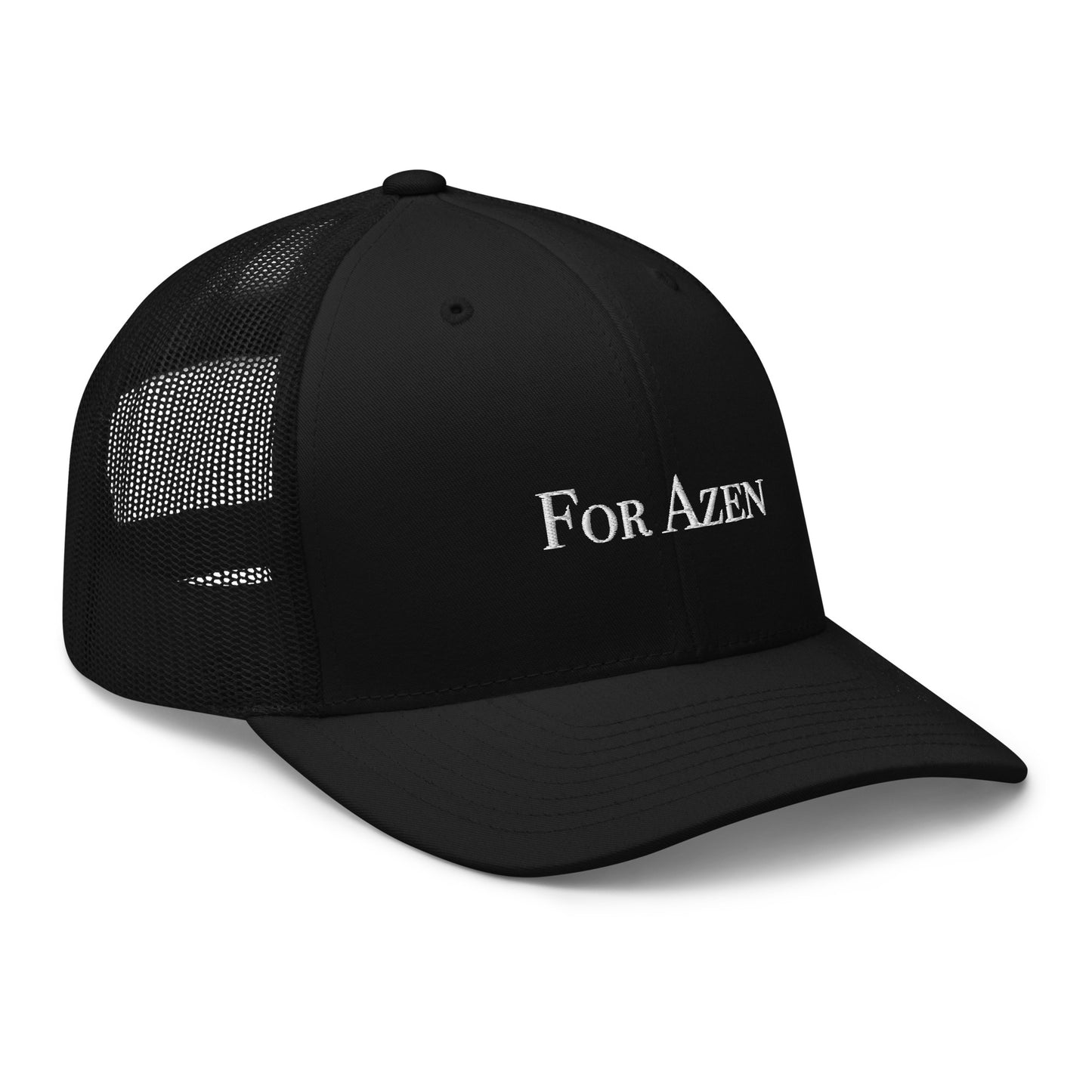 For Azen – Retro Trucker Blk-Wht – (084)