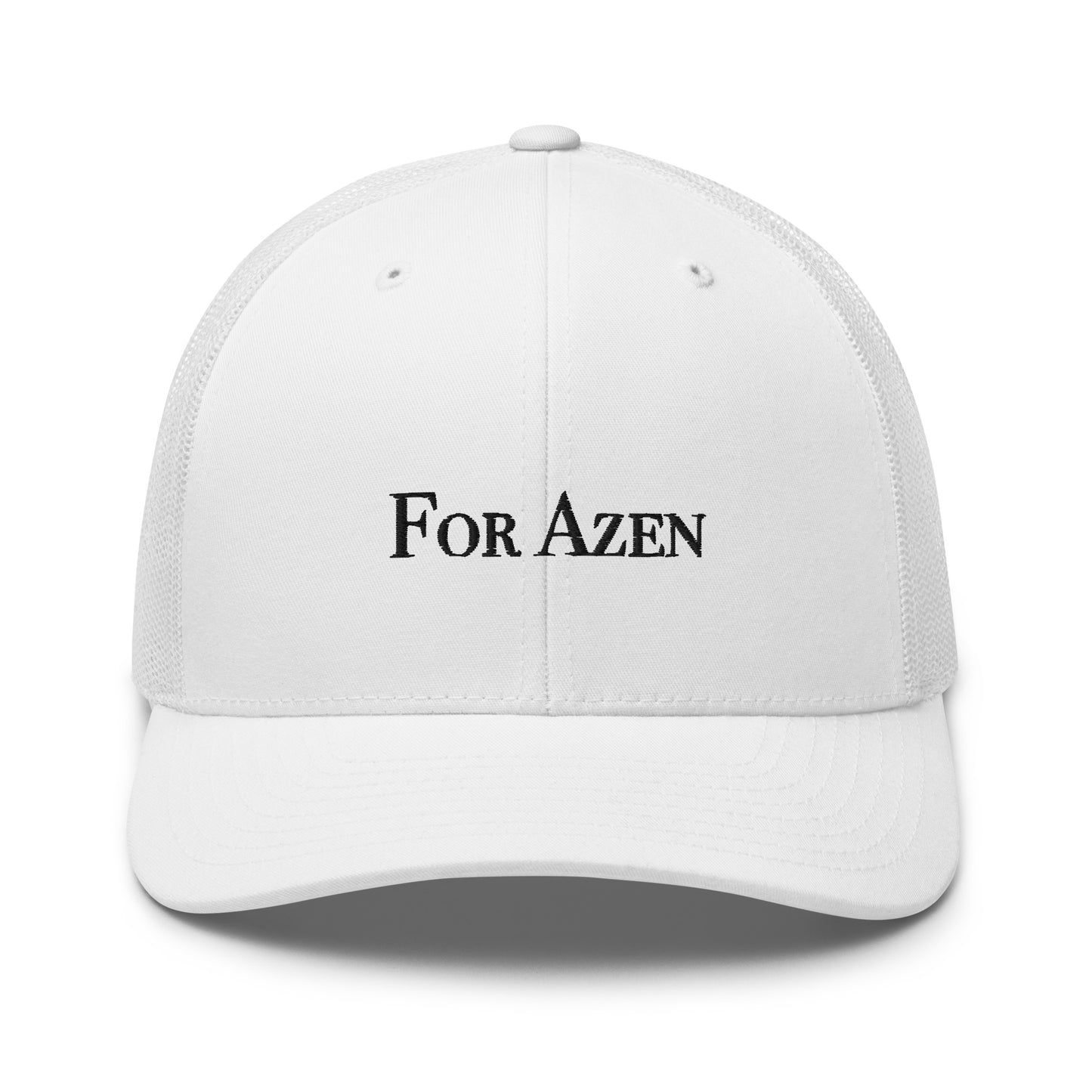 For Azen – Retro Trucker Wht-Blk – (085)