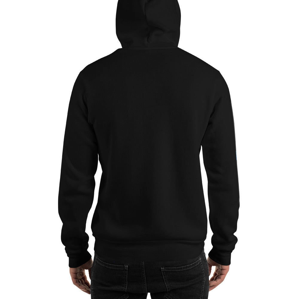 Sung Kim Action Sleeves – Uni Hvy Blend Hoodie B+W – (115)