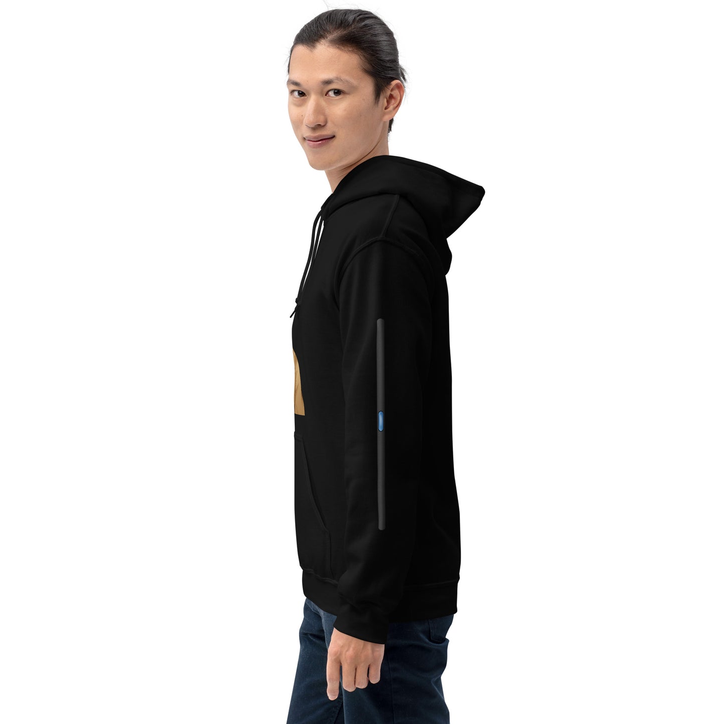 Sung Kim Action Sleeves – Uni Hvy Blend Hoodie B+W – (115)