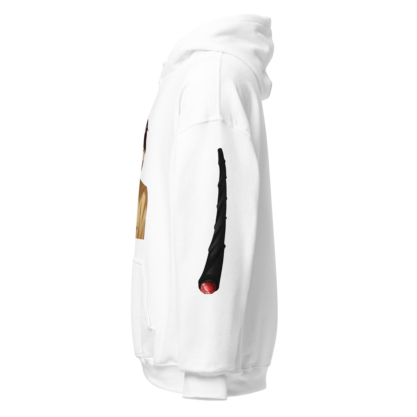 Daniel Nguyen Action Sleeves – Uni Hvy Blend Hoodie B+W – (117)