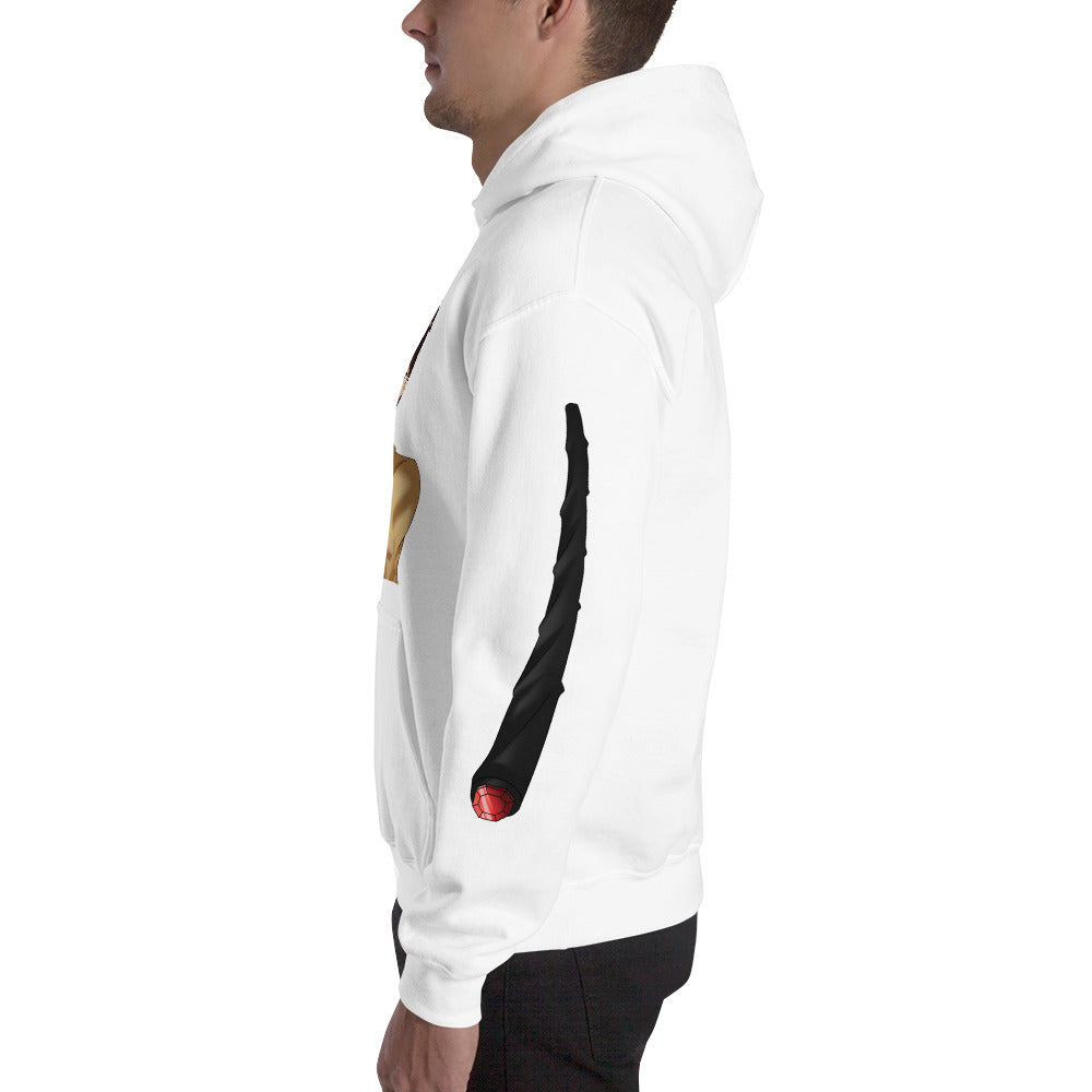 Daniel Nguyen Action Sleeves – Uni Hvy Blend Hoodie B+W – (117)