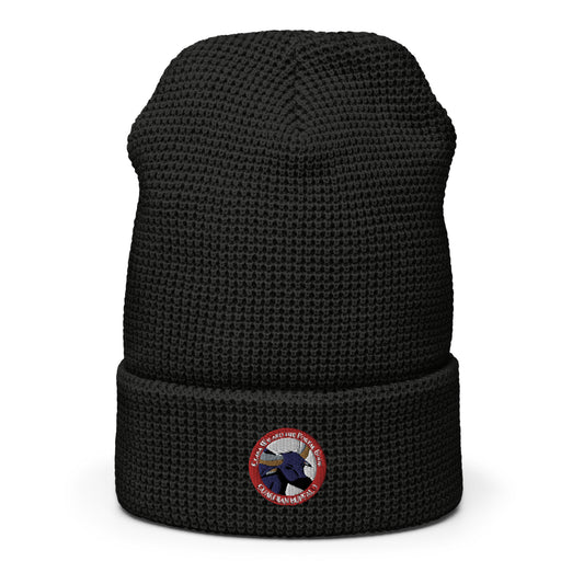 Guardian Buffalo - Waffle Beanie Blk – (104)